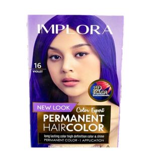 IMPLORA Permanent Hair Color All Series ( Semir Rambut / Cat Rambut )