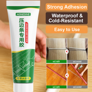 Wood Fooring Adhesive Gap Waterproof Anti-Mildew Glue Sink Edge Banding Glue Kitchen Bathroom Leak-Proof Sealed Stickers Tile Crimping Strip Special Adhesive