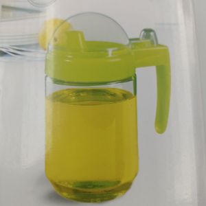 Chai Chiết Dầu Ăn Nước Mắm Xì Dầu Bằng Thuỷ Tinh Dung Tích 500 ML Nắp Bật Tiện Lợi