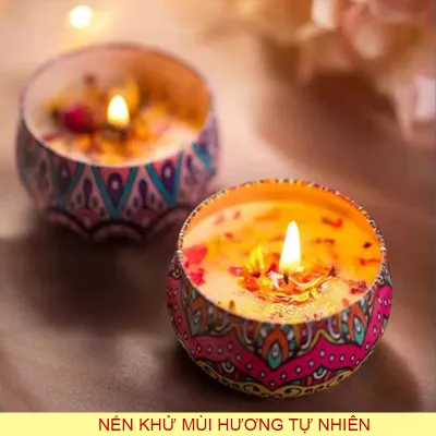 Nến thơm hương tự nhiên - Khử mùi trang trí