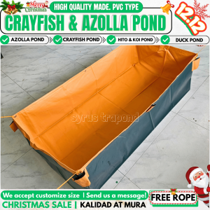 Azolla trapal pond fish tank affordable PVC type for temporary use only