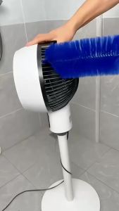 ไม้ปัดฝุ่น แปรงทำความสะอาด พัดลมที่งอได้ช่องหน้าต่างตาบอด แปรงทำความสะอาด แปรงปัดฝุ่นนิ่ม แปรงด้ามยาว 48CM SusanShop