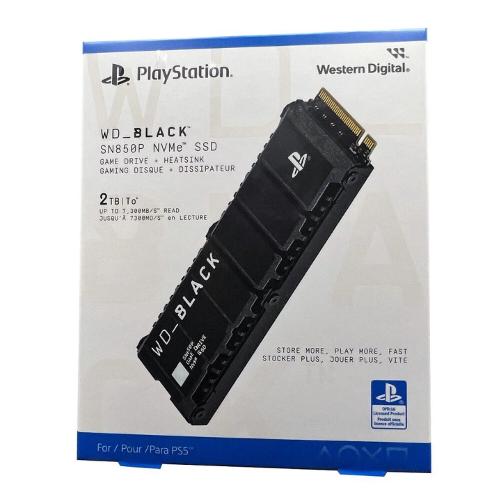 Wd Black Ps5 Ssd With Heatsink WD BLACK SN850P 2TB NVMe