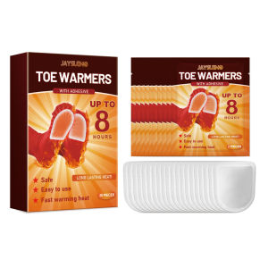 Jaysung Toe Warmers with Adhesive Up to 8 Hours of Heat. Safe Easy to Use Fast Warming Long Lasting Heat. 2 Pairs. Sleep Soundly All Night Without Fear of Cold.