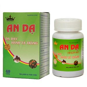 An Dạ Kingphar Chính Hãng - Giảm Đau Dạ Dày Hành Tá Tràng Đau Rát Thượng Vị  ợ hơi  ợ chua  điều tri vim dạ dày cấp và mãn tính - Hộp 40 viên