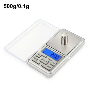 CHUAN 1Pcs High Precision Digital Mini Scale 500g/0.1g Accurate Pocket Scale  Easy Carry Jewelry Scale