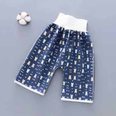 Baby Infant Diaper Training Pants Skirts Kid Reusable Waterproof Pants Urine Pants Adjustable Toilet Training Pants 1-4Y