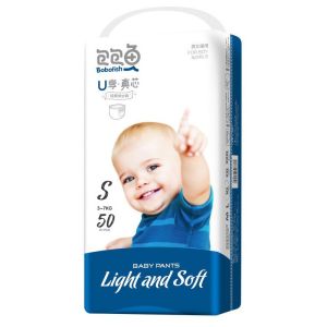แพมเพิส Bobofish กางเกงผ้าอ้อม แพมเพิสเด็ก ผ้าอ้อมเด็ก สำเร็จรูป Baby Pants ผ้าอ้อมสําเร็จรูป ผ้าอ้อม คละไซซ์ S-XXXXL