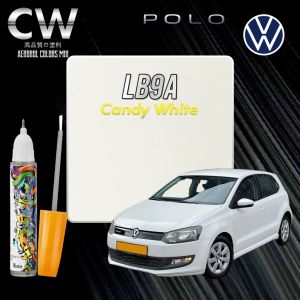 VOLKSWAGEN POLO Original Touch Up Paint 2 in 1 Touch Up Pen + Brush DIY Cat Calar Kereta