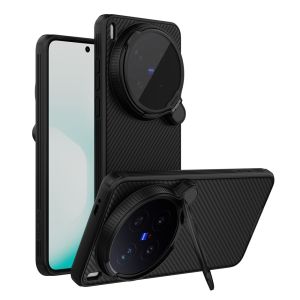 [SG] Nillkin Camshield Prop Magnetic Case for vivo X300 Ultra 5G - Camera Lens Cover KickStand MagSafe TPU PC CamProp Mag Safe Casing