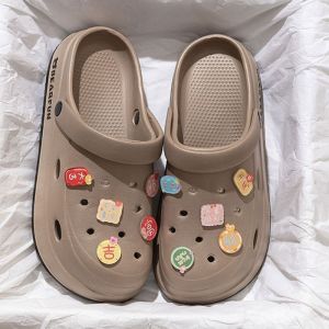 Free Shipping WomenS Thick-Soled Summer 2026 New Style Home Non-Slip Beach Anti-Odor EVA Sandals And Slippers For Outdoor Wear