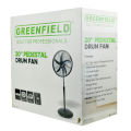 Greenfield Industrial Stand / Pedestal Fan 20 Inches High Velocity Oscillating. 