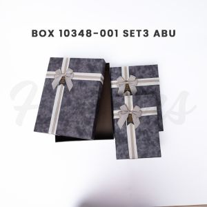 [1 Set] Box Kado / Kotak Hampers / Hard Box / Gift Box / Kotak Kado Hadiah / Box 10348-001 Set3