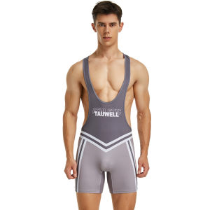 TAUWELL New Mens Vest Wrestling Dress Mens Fitness Swimming Shark Pants Factory Production Foreign Trade Wholesale