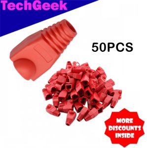 TG CAT5/CAT6 RJ45 Ethernet Network Cable Strain Relief Boots Cable Connector Plug Head Cover
