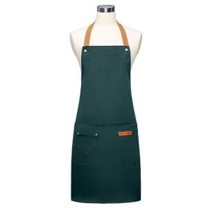 Cookingapron chống dầu chống thấm Overalls phụ nữ công việc nam giới quần áo đầu bếp workapron cho nướng thanh cửa hàng cafehalterapron