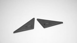 Cornerr Carbon Fiber Car Interior Center Gear Shift Head Knob Panel Cover Trim Accessories For Lexus LC 500 500h V8 5.0 RWD 2018-2025 5T9N4