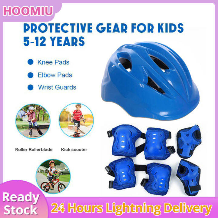 Helmet and knee pads for 7 year discount old