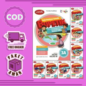 Buku BUPETIK kelas 3 SD/MI Erlangga Kurikulum 2013 Revisi 3a 3b 3c 3d 3e 3f 3g 3h