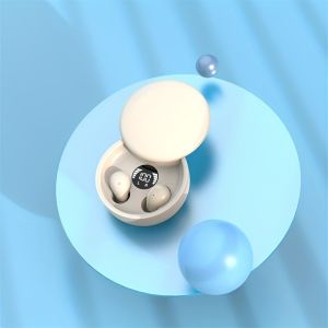 Invisible Earbuds Wireless Micro Tiny Smallest Discreet Sleeping Sleep Headset with Mic For Small Ear Canals -  Bluetooth 5.0 Comfortable Silicone Ear Tips SeaSpark