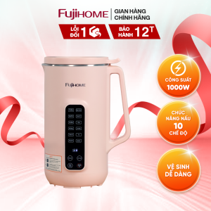 🥛 Máy Làm Sữa Hạt Đa Năng Fujihome SM1636 – Xay Mịn – Nấu Nhanh – Dinh Dưỡng Trọn Vẹn! - BH 12 tháng