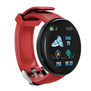 Smart Watch Smart Watch Vòng Đeo Tay Thông Minh D18 Theo Dõi Nhịp Tim/Huyết Áp/Thể Thao Ngoài Trời/Chống Nước/Phù Hợp Học Sinh