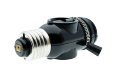 OMNI Chain Pull Socket with 2 Flat Pin Outlets 3A 250V Model E27-712. 