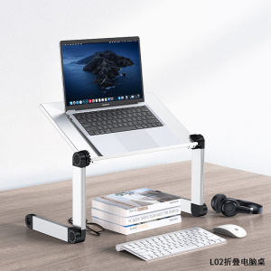 Foldable Computer Table Foldable Table Bed Table For Laptop Laptop Table On Bed Small Table with Adjustable Support Frame 电脑桌