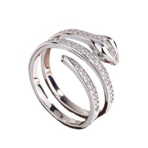 Stylish Adjustable Snake Rings Trendy Snake Wrap Rings Accessory Suitable For Gifting To Friend Or Loved Ones