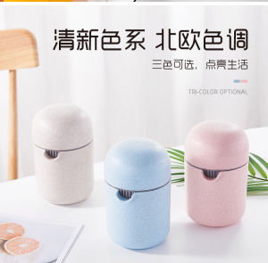 Dual-purpose manual portable Wheat Straw fruit juicer