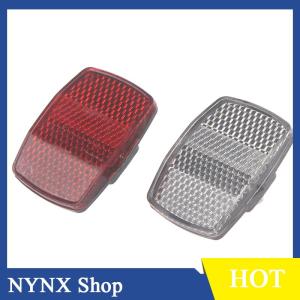 [NYNX] Bicycle Plastic Reflector Tail Light Reflector Front And Rear Warning Tail Light