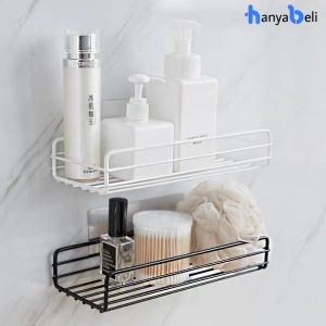 Rak Kamar Mandi Rak Dapur Tempat Penyimpanan Serbaguna Rak Besi Gantung Tempel Dinding Tanpa Bor