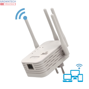 Bộ phát WiFi 1200Mbps 4 râu sóng mạnh xuyên tường cực tốt phủ sóng rộng