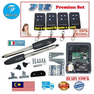 Limit offer Dnor Autogate Dnor 712 24VDC Heavy Duty Swing and Floding Arm Autogate Motor ORIginal Remote (Premium Set) - 4 Channel Anti-Spy Remote Control Set Dnor Gate - Lazada