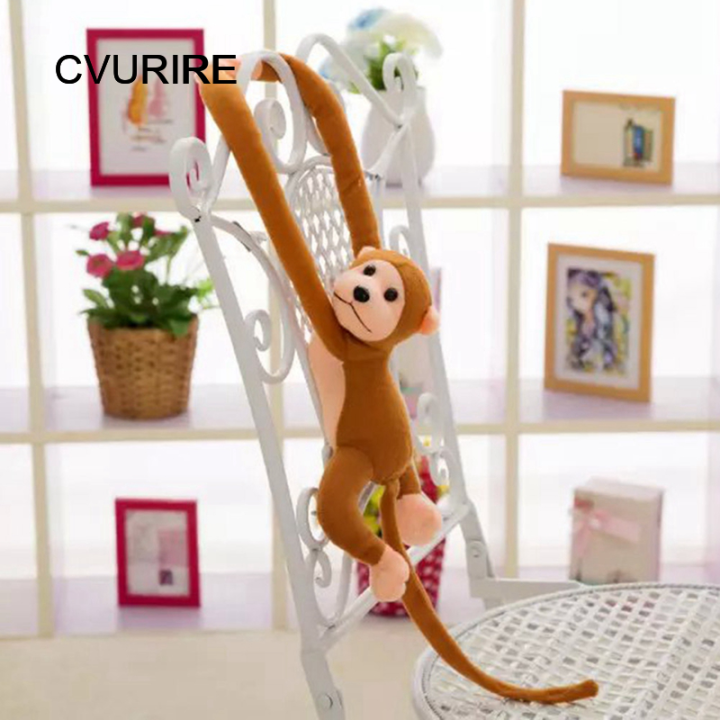 【Ready!】Monkey Cute Long Arm Tail Soft Plush Doll Toy Baby Sleeping ...