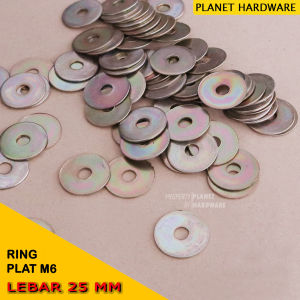 Ring Plat Baut Mur M6 Harga Untuk 5 Pcs