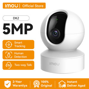 IMOU DK2 5MP Indoor Camera Security CCTV Connect to Cellphone PTZ Baby / Pet Monitor 2-Way Audio Wireless Home Security