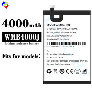 Dimi for Walton Mobile Phone Battery Wmb4000j Brand New Battery Battery 4000MAh