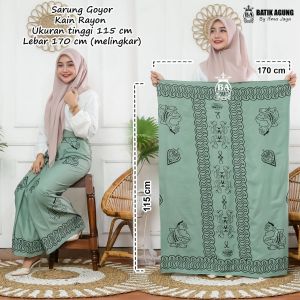 Sarung Remaja Rayon/Goyor | Seragam SOFT WAANG BAGONG | Terbaru | Terlaris