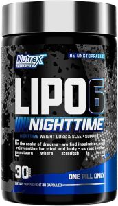 Nutrex LIPO-6 Nighttime 30 Viên – Hỗ Trợ Giấc Ngủ Hỗ Trợ Chuyển Hóa Ban Đêm