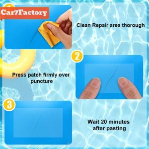 【New Arrival】 Pool Repair Patch Self-Adhesive 10pcs Waterproof Inflatable Product Repair Stickers for Swimming Pool Maintenance