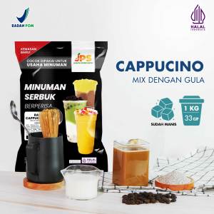 Bubuk Minuman Cappucino Mix Gula 1 kg - Serbuk Kopi Premium JPS [mix-coffee]