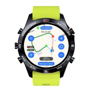 SUNROAD GPS Sports Watch Outdoor Glonass Map Navigation Tracker Altimeter Compass Heart Rate Monitor 50M Waterproof Wristwatch