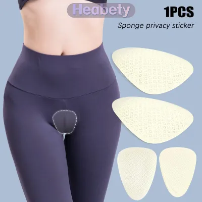 【Heabety】 Camel Toe Concealer Reusable Traceless Invisible Adhesive Sponge For Women Leggings Swimwear Activewear Waterproof Cover Pad