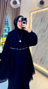 REALPICT COD DRESS MALAYSIA FREE FASMINA LD 110 PB 140 BEST SELLER PREMIUM TANGAN PERTAMA KONVEKSI