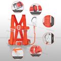 Safety Body Harness Double Hook/Safety Belt Proyek Hook Besar. 