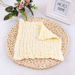 6 Layers Cotton Gauze 30x30 Face Towel Wash Cloth For Baby