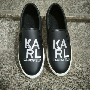 Giày Lười Nam Slip-on Thêu Hình Ông Già Phong Cách Cá Tính Da PU Bền Đẹp Đế Cao Su Khâu Quanh Đế( Ảnh + video thật )
