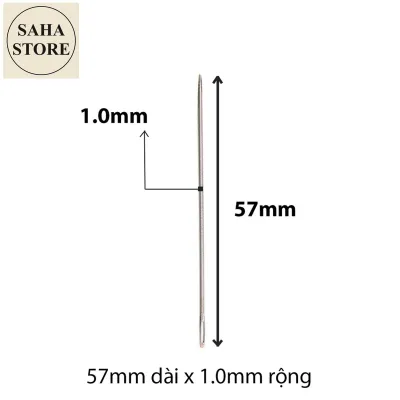 Kim chỉ khâu tay quần áo combo 3 chiếc SAHA936 thêu may vá bao túi lỗ to