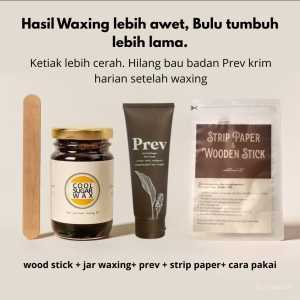 Cool Sugar Wax Kit Ketiak Tangan dan Betis